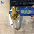 10ml Gold Airless Cosmetic Syringe Bottle